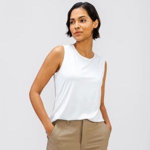 Ministry of Supply Women’s Luxe Touch Tank, Great Under Blazer, For Work